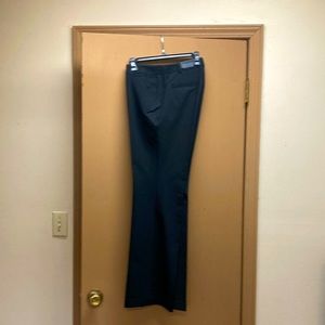 Worthington Womens Trousers Size 6 Curvy Fit Trouser Leg Black Career Pants Zip